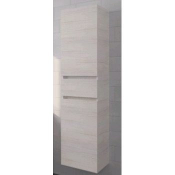 COLONNE PORTO BLANC 40 CM. 2 PORTES - 1 TIROIR