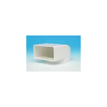 COUDE ROND-RECTANGULAIRE 100/55 x 108
