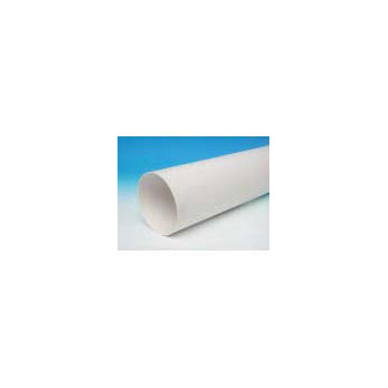 TUBE ROND 125 - 1 M. BLANC