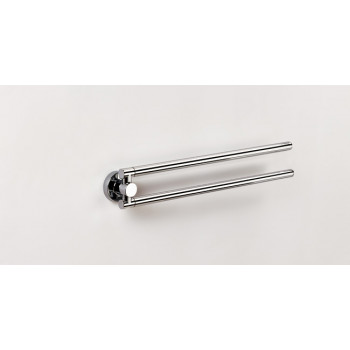 PORTE-ESSUIES DOUBLE PIVOTANT TECNO CHROME - 116867