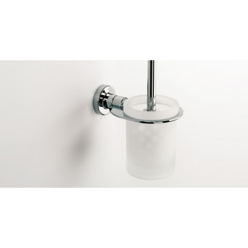 PORTE-BROSSE AVEC VERRE TECNO CHROME - 117000