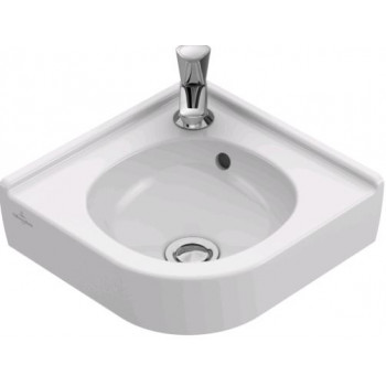 LAVE-MAINS ANGLE V&B O-NOVO 32 CM. - BLANC
