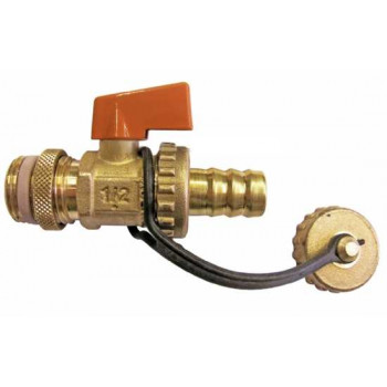 ROBINET VIDANGE A BILLE 1/2