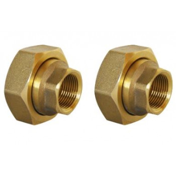 JEU RACCORDS CIRCULATEUR ECROU 5/4 x 3/4 F - LAITON
