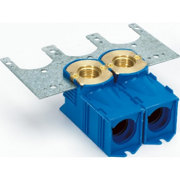 BOITE DE RACCORDEMENT ENCASTREE 1/2 x M24 BLEU