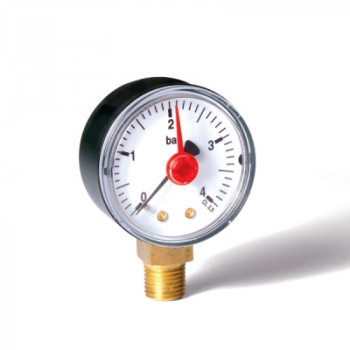 MANOMETRE 1/4 0-4 KG RADIAL PR.SOUPAPE CHAUFF. - 557304