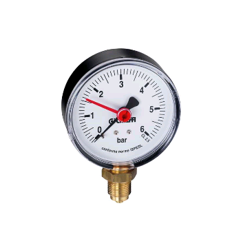 MANOMETRE 1/4 0-4 KG AXIAL PR.SOUPAPE CHAUFF. - 557204