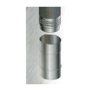 RACCORD INOX RIGIDE x FLEXIBLE DP 180