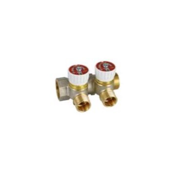 COLLECTEUR AVEC VANNES 2 x 3/4 EK