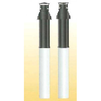 SORTIE DE TOIT INOX/GALVA 80/125 MM - 111.23.40