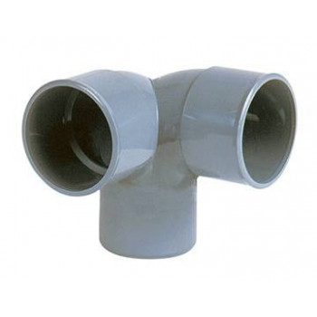 COUDE PVC 3 VOIES 40