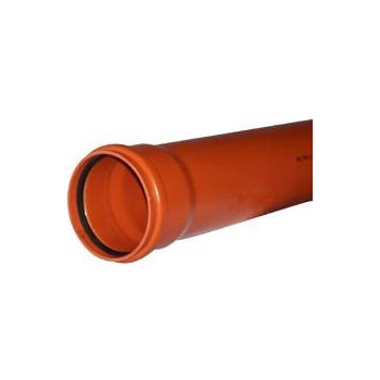TUYAU PVC 200 - 3 M BENOR ORANGE