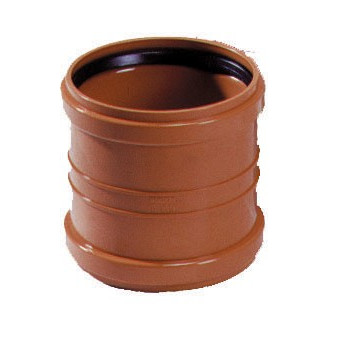 MANCHON A JOINT PVC 160 ORANGE