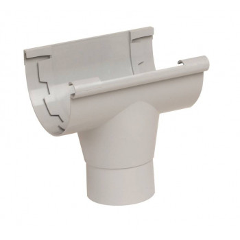 NAISSANCE DROITE PVC POUR GOUTTIERE 16