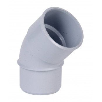 COUDE PVC 50 - 87° GRIS CLAIR