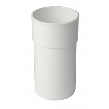 TUBE RALLONGE PVC BLANC POUR SORTIE WC
