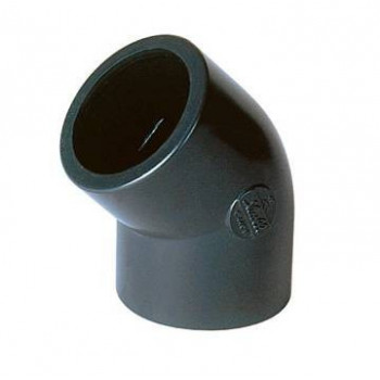 COUDE PVC PRESSION 50 - 45° FF