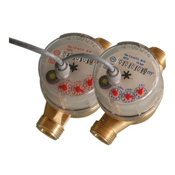 COMPTEUR EAU FROIDE 3/4 AVEC RACCORDS