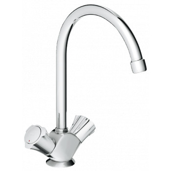 31831 001 GROHE ATLANTA MELANGEUR 1/2 EVIER BEC RELEVE