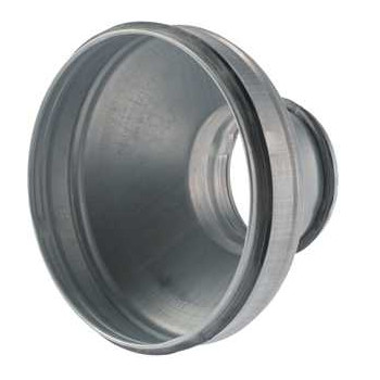 REDUCTION ACIER GALVANISE A JOINT - 160 x 125 MM