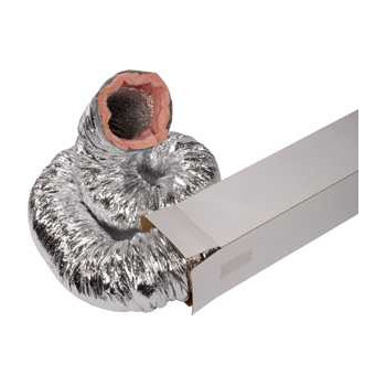 FLEXIBLE ALUMINIUM ISOLE SONOFLEX 25 - 160 MM - LG. 10M