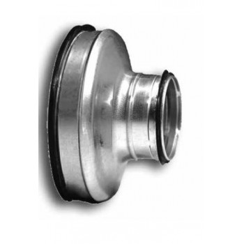 REDUCTION ACIER GALVANISE A JOINT - 160 x 150 MM