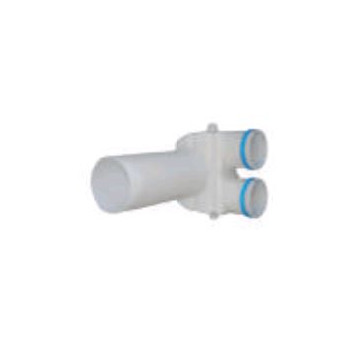 POT DE RACCORDEMENT COMFOTUBE 2 x 90 x DN 125 - EQUERRE