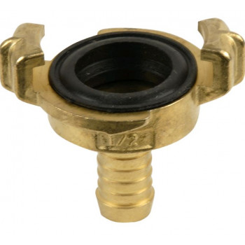 RACCORD RAPIDE TYPE GARDENA LAITON - 12/15 MM