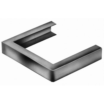 SPIRALE CARREE 80 x 80 - ZINC NATUREL