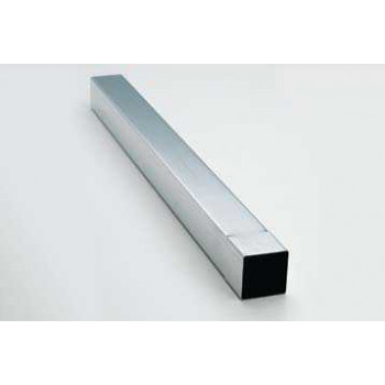 DESCENTE CARREE 70 x 70 1 M/M - ZINC NATUREL