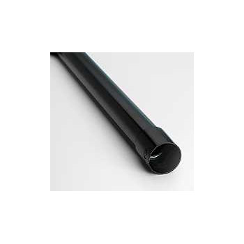 DAUPHIN DROIT ROND 80 - FONTE NOIR