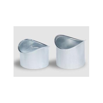 BUSELOT 100 POUR GOUTTIERE DEMI-LUNE 333 - ZINC NATUREL