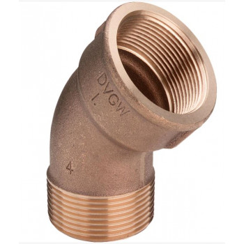 COUDE BRONZE 4/4 - 45° MF