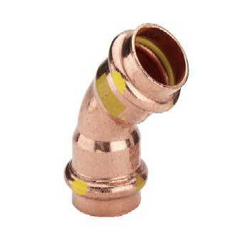 COUDE 15 - 45° FF PROFIPRESS GAZ