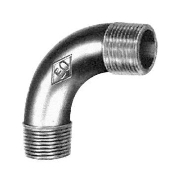 COURBE 3/8 - 90° MM GR NOIR