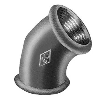 COUDE 3/8 - 45° FF NOIR