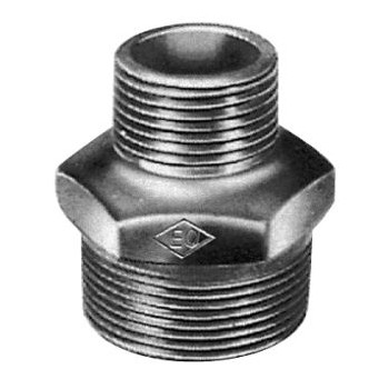 NIPPLE 2" x 5/4 NOIR