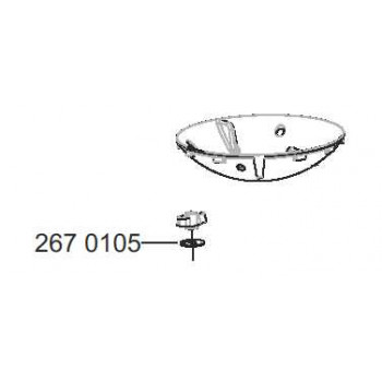 2670105 LA BUVETTE - RONDELLE INOX