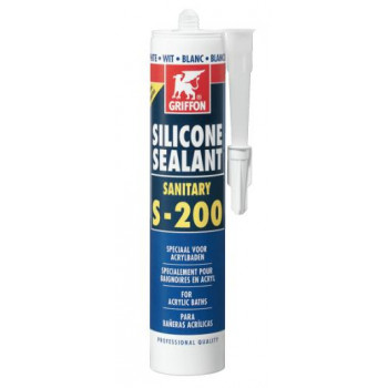 SILICONE S-200 SANITAIRE BLANC - 300 ML