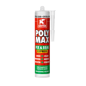 POLY MAX FIX & SEAL CRYSTAL CLEAR - 300 GR