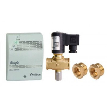 KIT DETECTION GAZ LPG + ELECTROVANNE 3/4