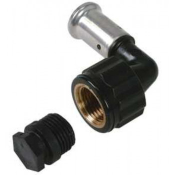 COUDE A SERTIR HENCO PVDF 3/4 F x 20