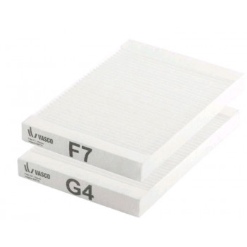 JEU DE 2 FILTRES VASCO D275 - F7/G4