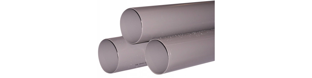 TUBE PVC GRIS